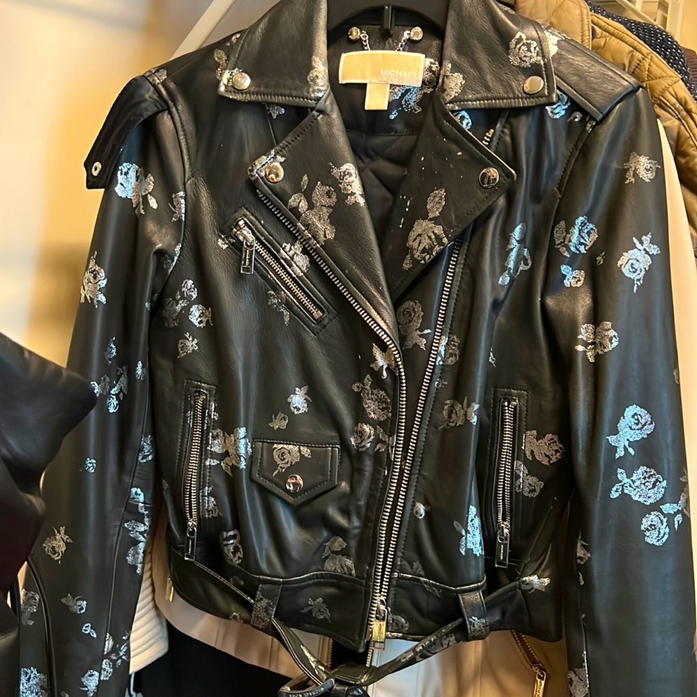 Brand New MICHAEL KORS Leather Jacket
